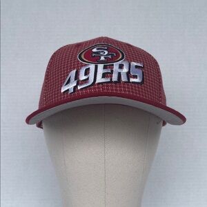 Vintage 90’s San Francisco 49ers NFL ProLine Cap Red Wool Adjustable Hat